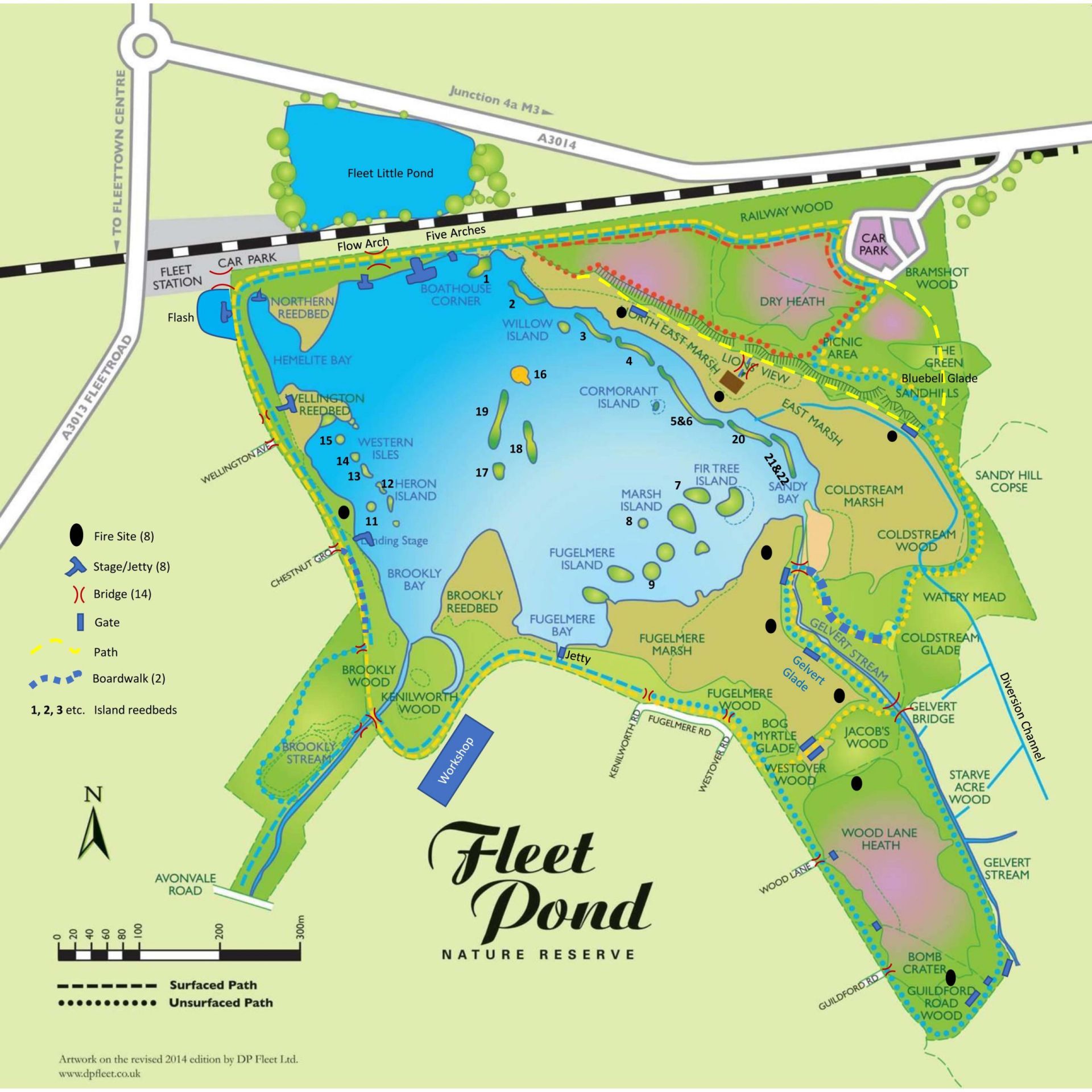 Fleet Pond Map